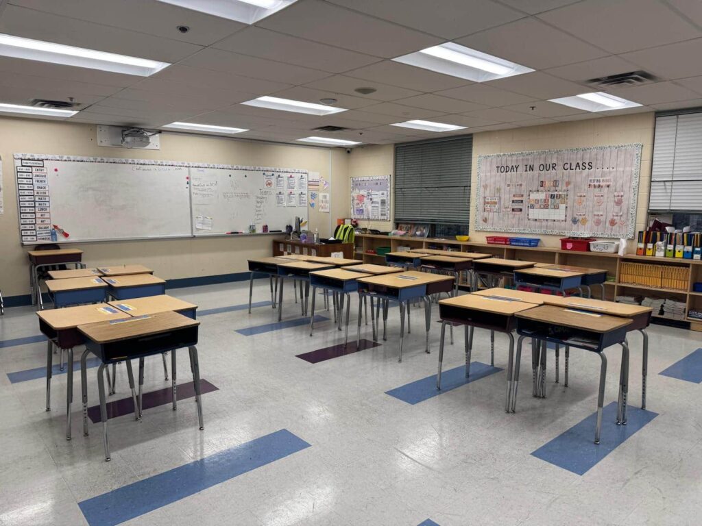 IIT Classroom Empty
