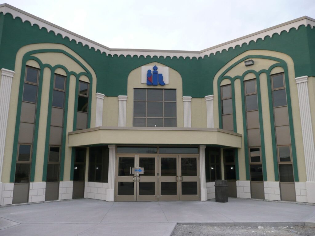 Iit front of building