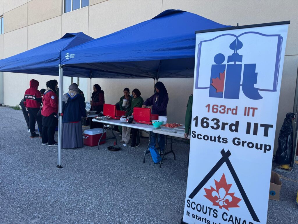 Iit scouts group having an event