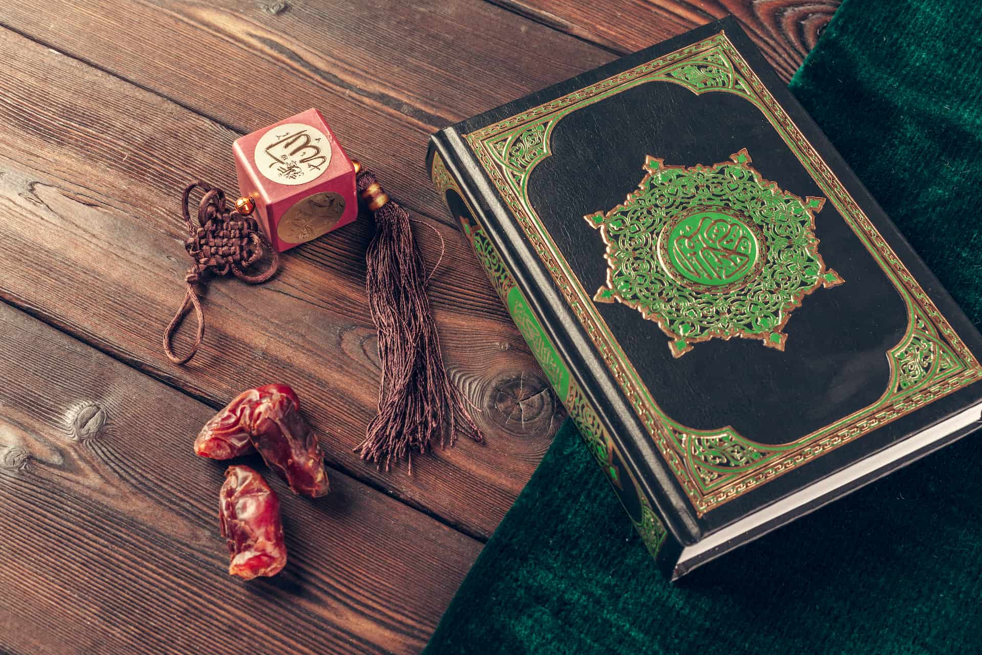 Quran beads and dates